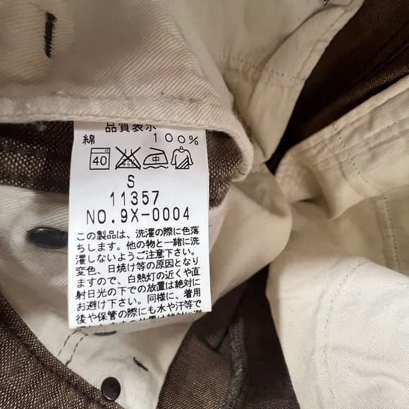 JOHN BULL Boys Japanese Denim Selvedge Cargo Jean Tan 4Y/S - Picture 14 of 14